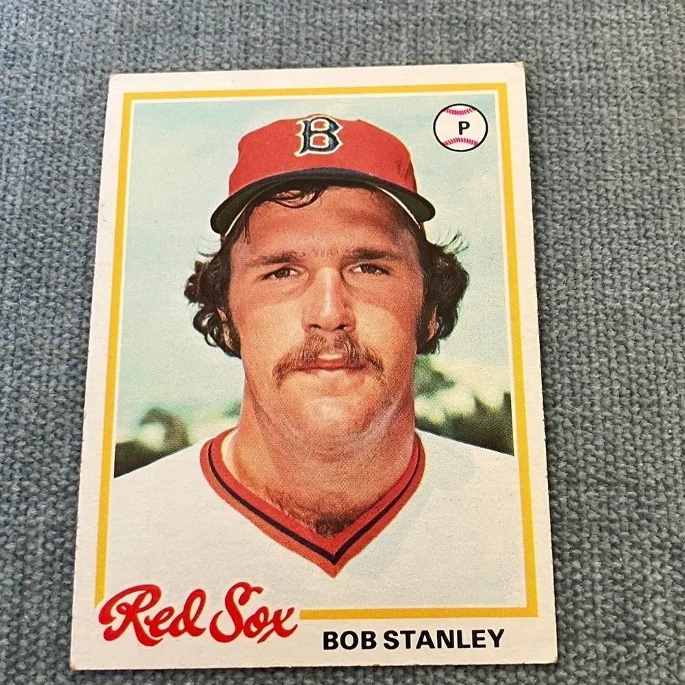 1978 Topps Boston Red Sox Baseball Card Trading Card